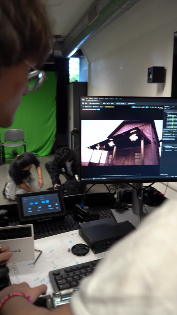 Set virtuale e motion capture in accademia