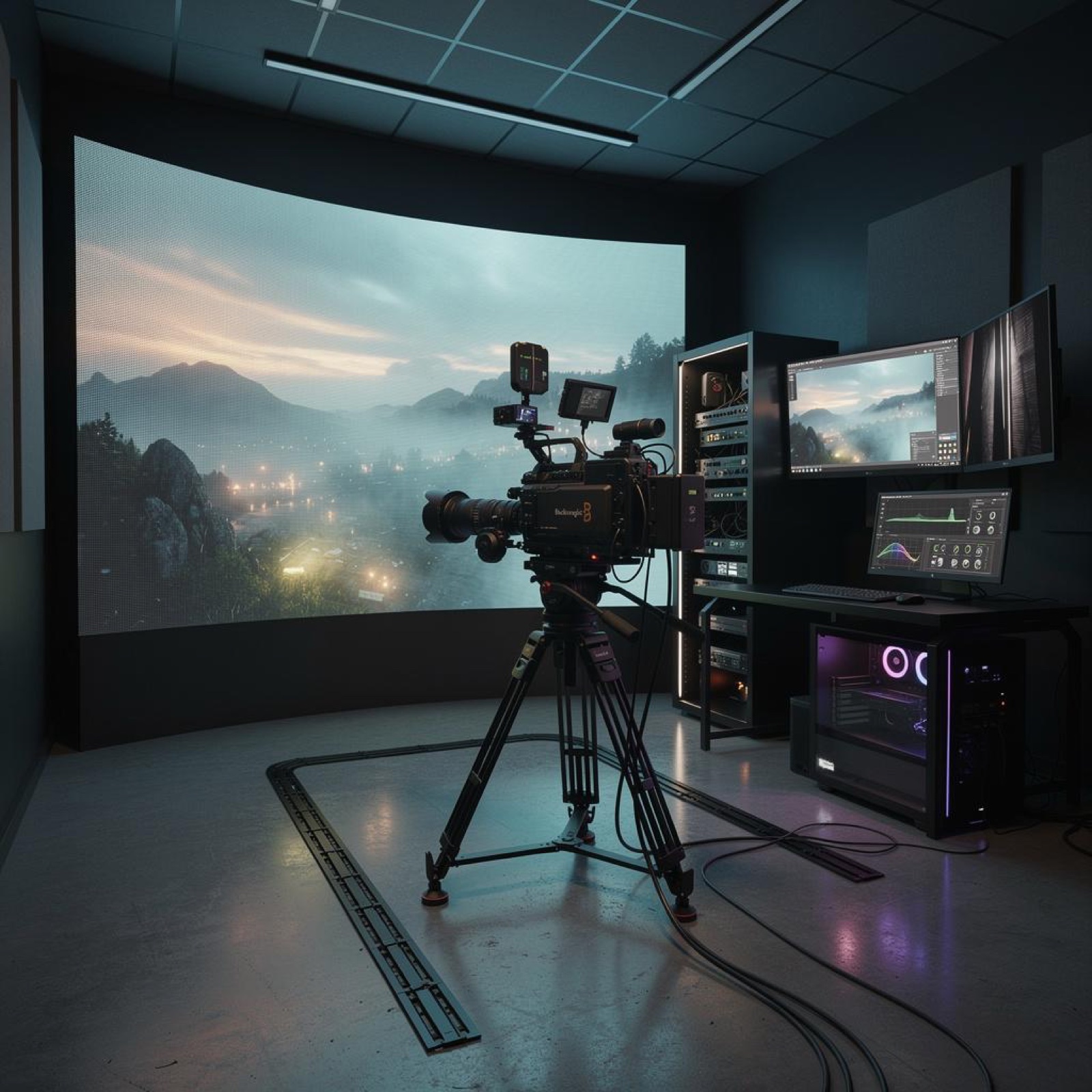 Virtual production: girare in un motore 3D